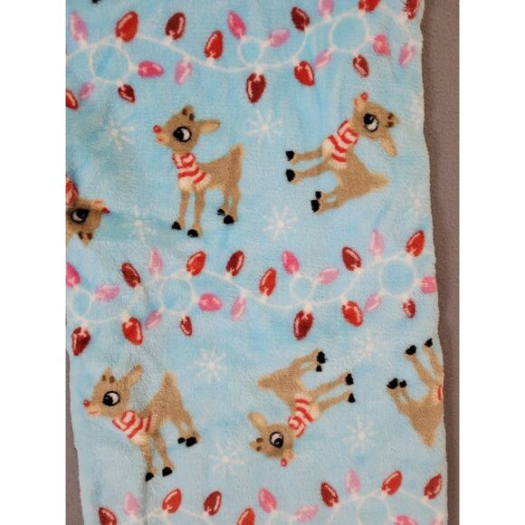 Rudolph Womens Pajama Pants Rudolph Plush Fleece PJ Pants Size Large - Picture 10 of 10